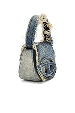 Diesel XS 1DR Bag in Medium Blue, view 5, click to view large image.