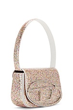 Diesel 1DR Shoulder Bag in Pink, view 5, click to view large image.