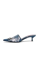 Diesel Venus Mule in Blue, view 5, click to view large image.