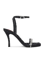 Diesel Vina Sandal in Black, view 1, click to view large image.