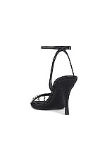 Diesel Vina Sandal in Black, view 3, click to view large image.