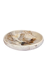 DINOSAUR DESIGNS Medium Earth Bowl in Light Horn Swirl, view 1, click to view large image.