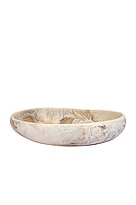 DINOSAUR DESIGNS Medium Earth Bowl in Light Horn Swirl, view 2, click to view large image.