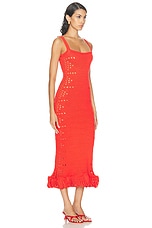 Diotima Moore Dress in Hibiscus, view 2, click to view large image.