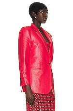 Diotima Oversized Blazer in Hibiscus, view 3, click to view large image.