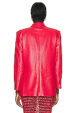 Diotima Oversized Blazer in Hibiscus, view 4, click to view large image.