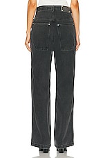 Dion Lee Slouchy Darted in Washed Black, view 4, click to view large image.