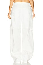 Dion Lee Workwear Pant in IVORY, view 3, click to view large image.