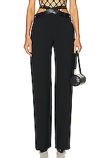 Dion Lee Constrictor Pant in Black, view 1, click to view large image.