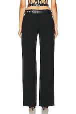 Dion Lee Constrictor Pant in Black, view 3, click to view large image.