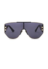 Dior Addict 1 Sunglasses in Rose Gold & Blue | FWRD