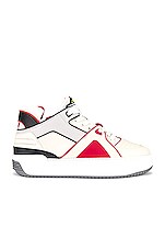 Just Don Tennis Courtside Mid in White & Pink | FWRD