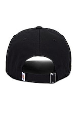 Dickies Ultra Low Profile Cap in Black, view 2, click to view large image.