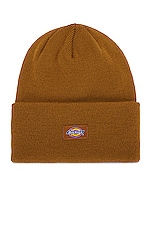 Dickies Tall Beanie in Brown Duck, view 1, click to view large image.