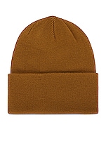 Dickies Tall Beanie in Brown Duck, view 2, click to view large image.