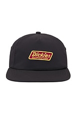 Dickies Low Profile Cap in Black, view 1, click to view large image.