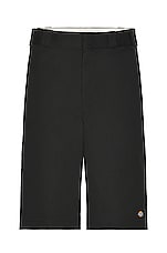 Dickies 13&quot; Multi Pocket Work Short in Black, view 1, click to view large image.