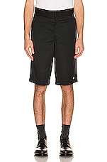 Dickies 13&quot; Multi Pocket Work Short in Black, view 4, click to view large image.