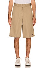 Dickies 13&quot; Multi Pocket Work Short in Khaki, view 3, click to view large image.