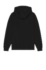 Dickies Chest Hit Logo Hoodie in Black, view 2, click to view large image.