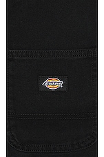 Dickies Duck Carpenter Vest in Stonewashed Black, view 3, click to view large image.