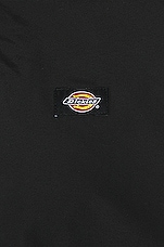 Dickies Oakport Coaches Jacket in Black, view 3, click to view large image.
