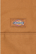 Dickies Insulated Eisenhower Jacket in Brown Duck, view 3, click to view large image.