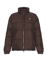 Dickies Waldenburg Jacket in Chocolate Brown, view 1, click to view large image.