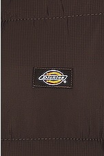 Dickies Waldenburg Jacket in Chocolate Brown, view 3, click to view large image.