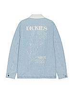 Dickies Herndon Jacket in Denim Vintage Wash, view 1, click to view large image.