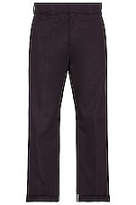 Dickies Regular Fit Cuffed Straight Leg Pant in Black, view 1, click to view large image.