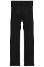 Dickies Flat Front Double Knee Straight Leg in Black, view 2, click to view large image.