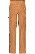 Dickies Duck Carpenter Pants in Stonewashed Brown Duck, view 2, click to view large image.