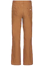 Dickies Double Front Duck Pants in Stonewashed Brown Duck, view 2, click to view large image.