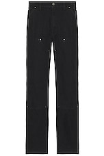 Dickies Double Front Duck Pant in Stonewashed Black, view 1, click to view large image.