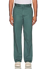 Dickies Original 874 Work Pant in Lincoln Green, view 3, click to view large image.