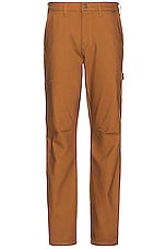 Dickies Flex Duck Carpenter Pant in Brown Duck, view 1, click to view large image.