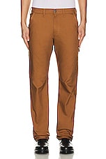Dickies Flex Duck Carpenter Pant in Brown Duck, view 6, click to view large image.