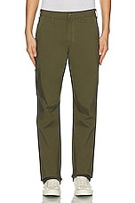 Dickies Flex Duck Carpenter Pant in Military Green, view 4, click to view large image.