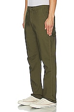 Dickies Flex Duck Carpenter Pant in Military Green, view 5, click to view large image.