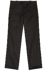 Dickies 874 Work Straight Leg Pant in Black, view 1, click to view large image.