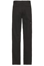 Dickies Loose Fit Double Knee Work Pant in Black, view 2, click to view large image.