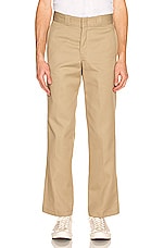 Dickies 874 WorkStraight Leg  Pant in Khaki, view 3, click to view large image.