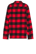 Dickies Sacramento Long Sleeve Shirt in Red Plaid, view 2, click to view large image.