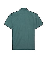Dickies Original Twill Short Sleeve Work Shirt in Lincoln Green, view 2, click to view large image.