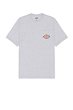 Dickies Dickies Pocket Logo Tee in Heather Gray, view 1, click to view large image.