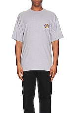 Dickies Dickies Pocket Logo Tee in Heather Gray, view 3, click to view large image.