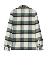 Dickies Plaid Coaling Long Sleeve Shirt in Coaling Check Light Base, view 2, click to view large image.