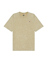 Dickies Newington Tee in Overdyed Acid Sandstone, view 1, click to view large image.