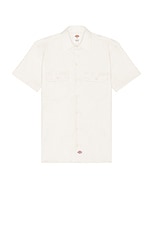 Dickies Work Shirt in Stone Whitecap Grey, view 1, click to view large image.